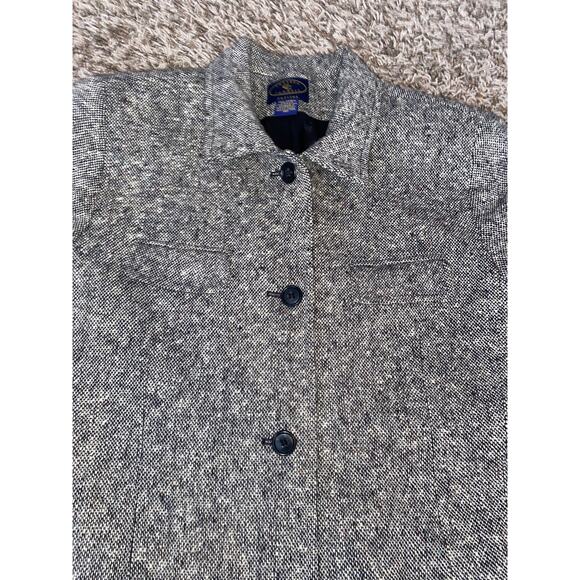 Chelsea Campbell Size 14 petite Wool Blend Jacket Women Vintage Blazer - Picture 7 of 7